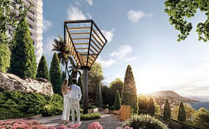 Парковая зона с беседками