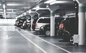 Двухэтажный подземный паркинг