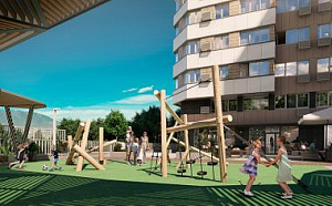 Приватный двор без машин