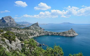 Панорамный вид на море