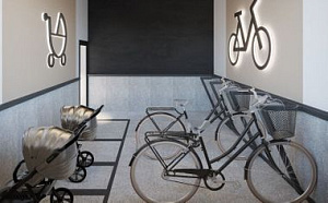 Помещения для хранения колясок и велосипедов