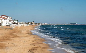 Самый протяженный песчаный пляж в Крыму